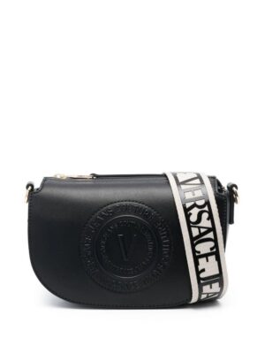 19587498_43760570_1000.jpg Versace Jeans Couture embossed-logo satchel bag