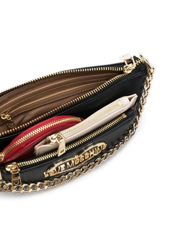 Love Moschino  logo-plaque tote bag