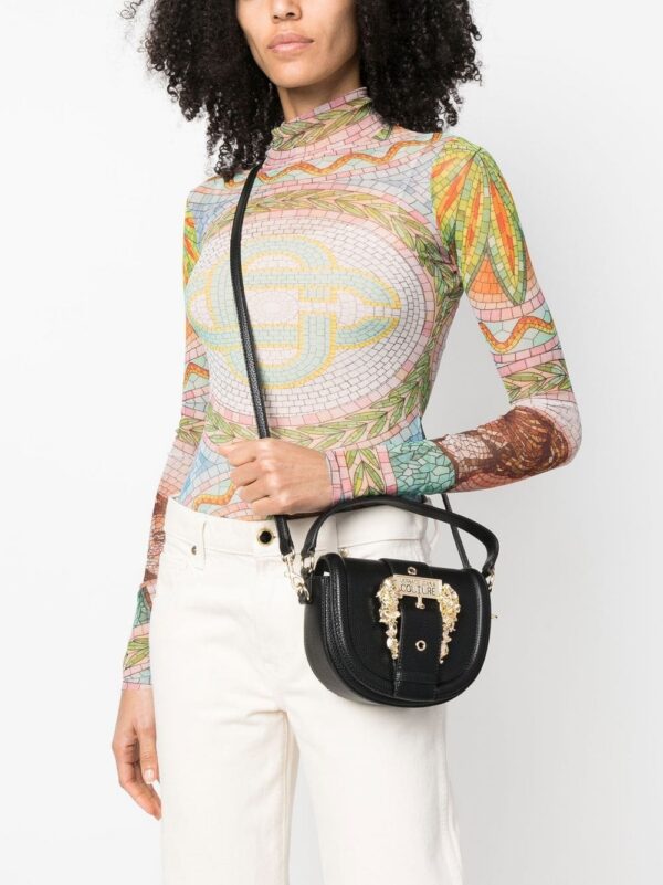 19589563_43759999_1000-1.jpg Versace Jeans Couture buckle-detail shoulder bag
