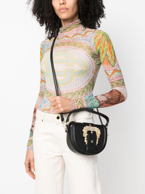 19589563_43759999_1000.jpg Versace Jeans Couture buckle-detail shoulder bag