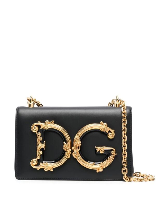 19593110_43724428_1000.jpg Dolce & Gabbana logo-plaque shoulder bag