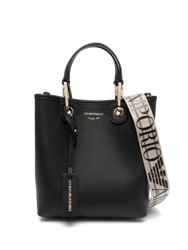 19596216_43762014_1000.jpg Emporio Armani pebbled faux-leather tote bag