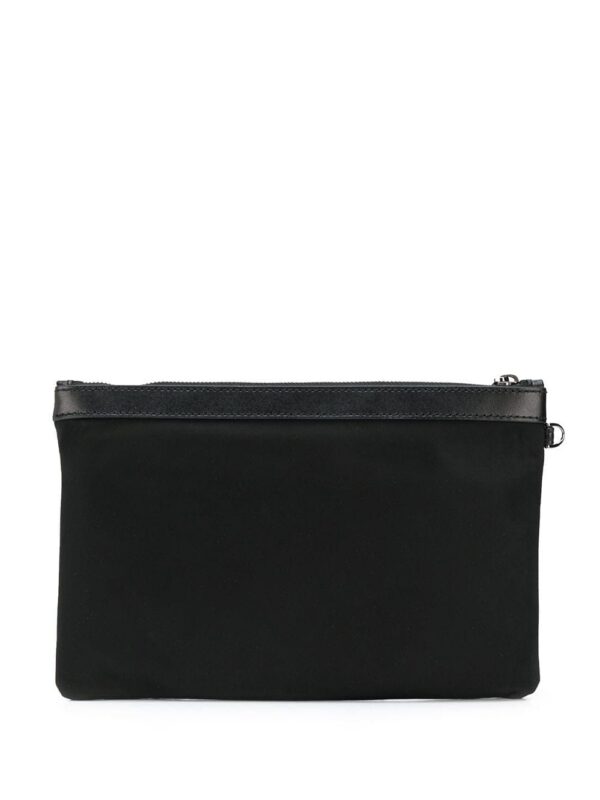 19596370_43840045_1000-1.jpg Michael Michael Kors logo-stamp leather clutch bag
