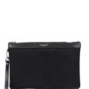 19596370_43840047_1000-1.jpg Michael Michael Kors logo-stamp leather clutch bag