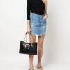 19600796_43830421_1000.jpg Versace Jeans Couture Baroque-buckle tote bag