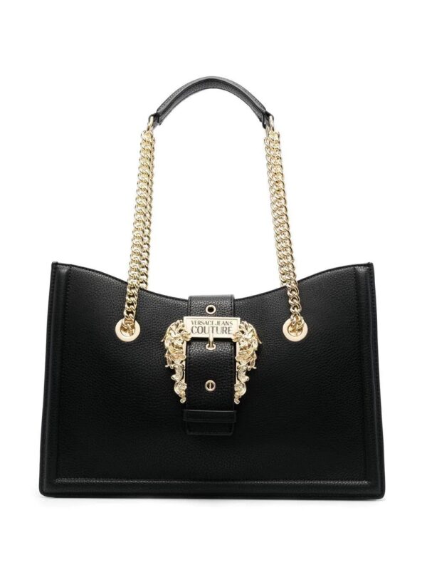 19600796_43830430_1000.jpg Versace Jeans Couture Baroque-buckle tote bag