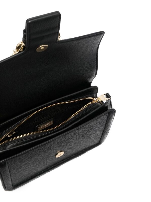Versace Jeans Couture Baroque-buckle shoulder bag