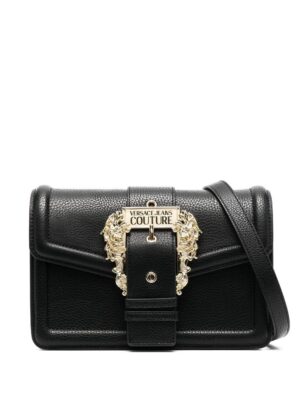 19602233_43829237_1000.jpg Versace Jeans Couture Baroque-buckle shoulder bag