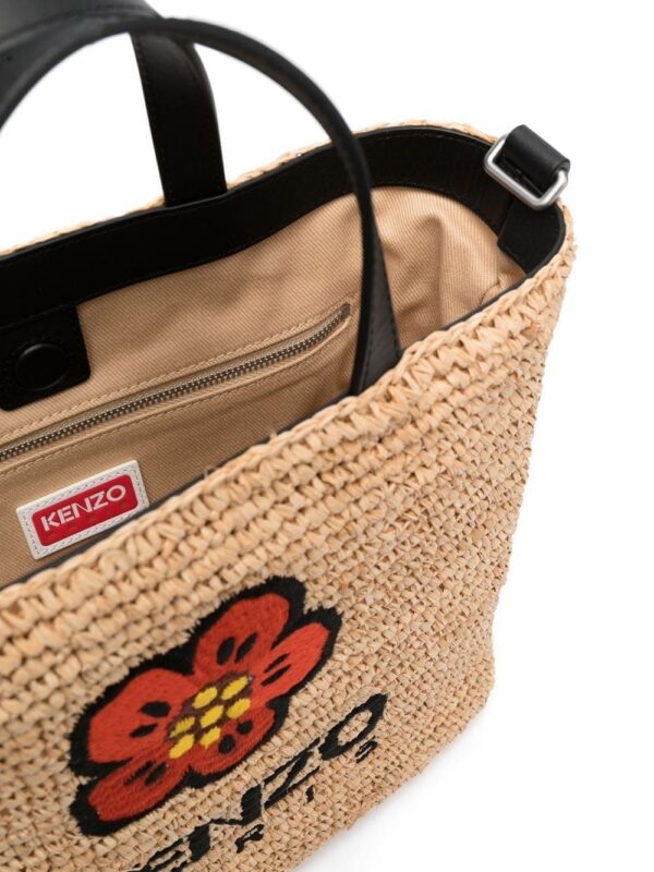 19605143_43787907_1000.jpg Kenzo Boke Flower straw tote bag