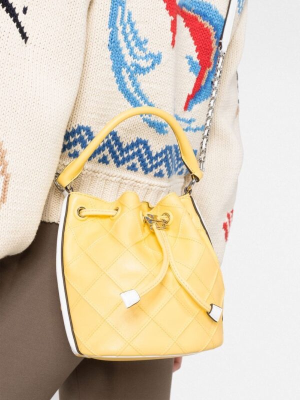 Tory Burch Fleming Soft leather bucket bag