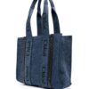 19605640_44936483_1000.jpg Chloé logo-tape detail tote bag