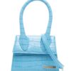 19606219_43912471_1000.jpg Jacquemus Le Chiquito crocodile-embossed tote bag