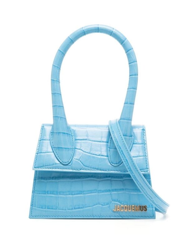 19606219_43912471_1000.jpg Jacquemus Le Chiquito crocodile-embossed tote bag