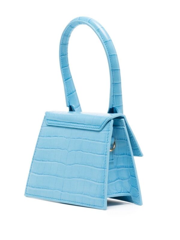 19606219_43914211_1000.jpg Jacquemus Le Chiquito crocodile-embossed tote bag