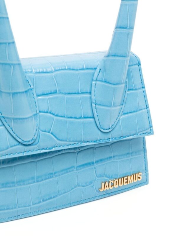 19606219_43914212_1000.jpg Jacquemus Le Chiquito crocodile-embossed tote bag
