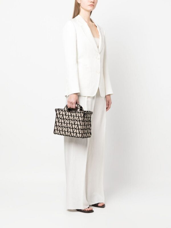 19609023_43967136_1000.jpg Valentino Garavani Le Troisième Toile Iconographe leather tote bag