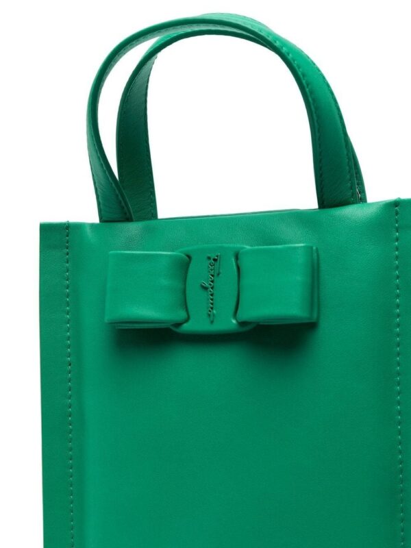 19610118_43934769_1000.jpg Ferragamo Viva bow mini leather tote bag
