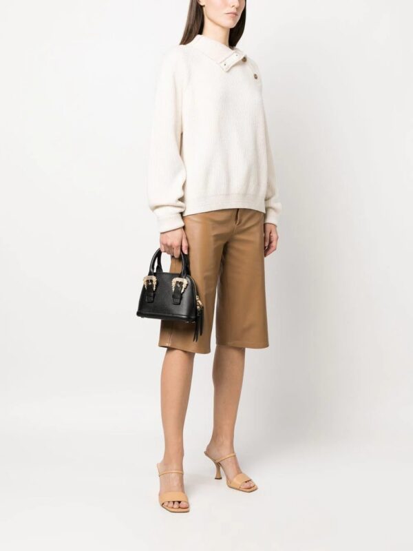 Versace Jeans Couture  faux leather mini tote bag