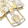 Versace Jeans Couture Barocco print tote bag