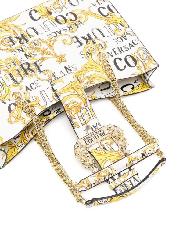 Versace Jeans Couture Barocco print tote bag