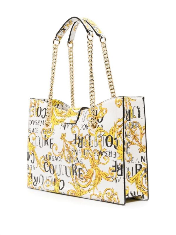 Versace Jeans Couture Barocco print tote bag
