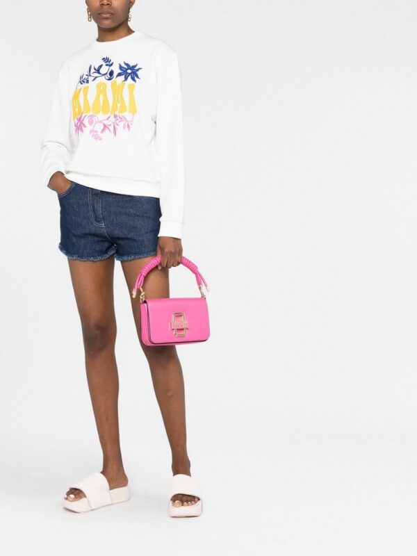 Versace Jeans Couture faux leather shoulder bag