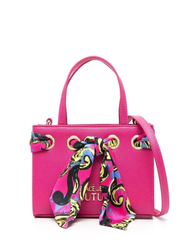 Versace Jeans Couture  scarf-detail mini tote bag