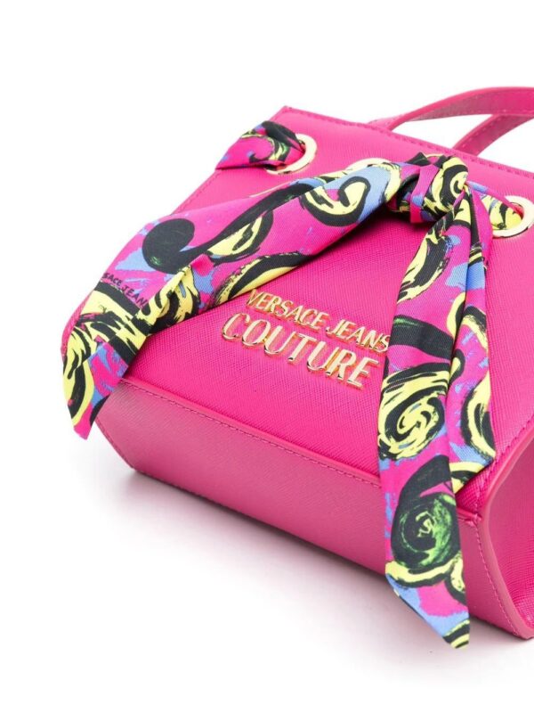 Versace Jeans Couture  scarf-detail mini tote bag