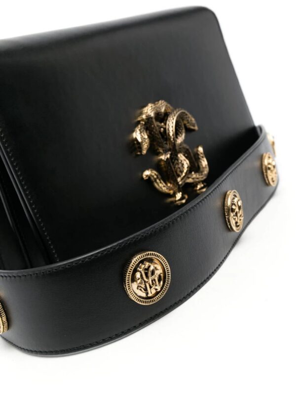 19613299_44784292_1000.jpg Roberto Cavalli logo-plaque embellished-strap bag