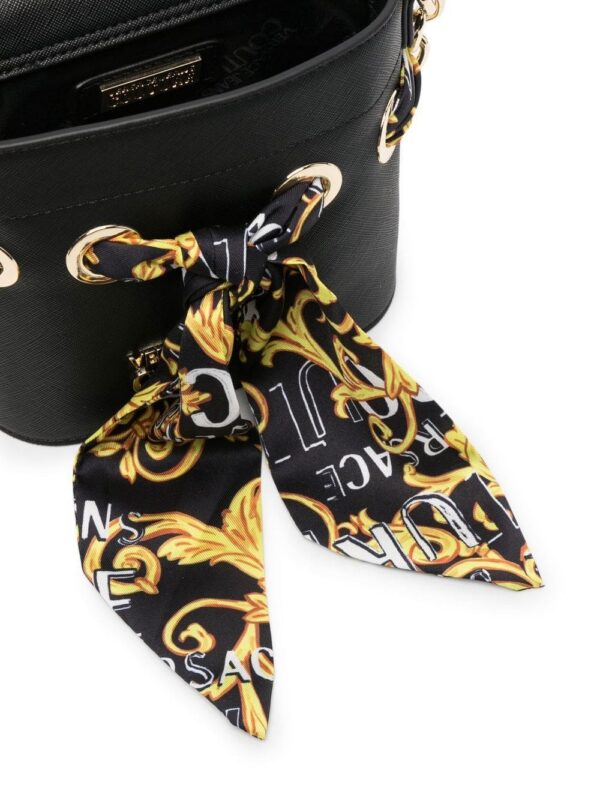 19613703_43957709_1000.jpg Versace Jeans Couture scarf-embellished crossbody bag
