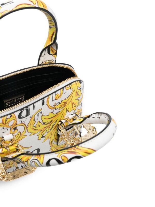 19613734_43812188_1000.jpg Versace Jeans Couture Barocco-print faux leather mini tote