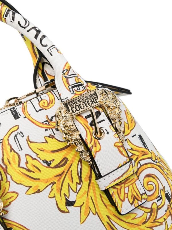19613734_43812367_1000.jpg Versace Jeans Couture Barocco-print faux leather mini tote