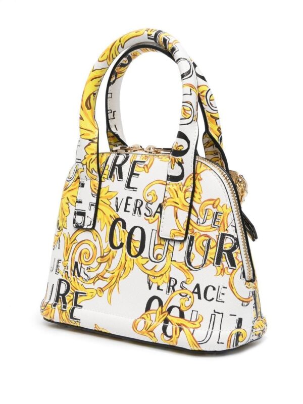 19613734_43813380_1000.jpg Versace Jeans Couture Barocco-print faux leather mini tote