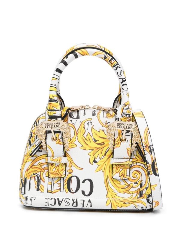 19613734_43813526_1000.jpg Versace Jeans Couture Barocco-print faux leather mini tote