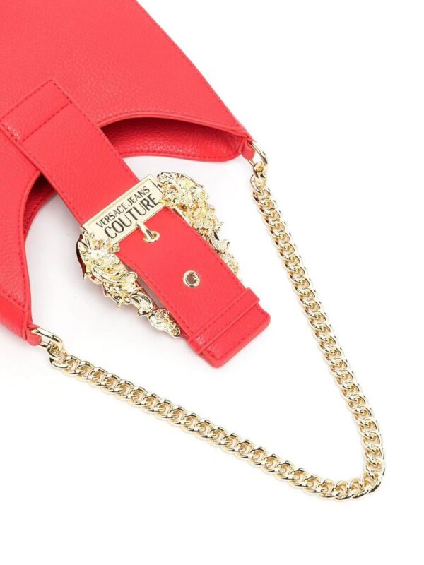 Versace Jeans Couture  baroque-buckle shoulder bag