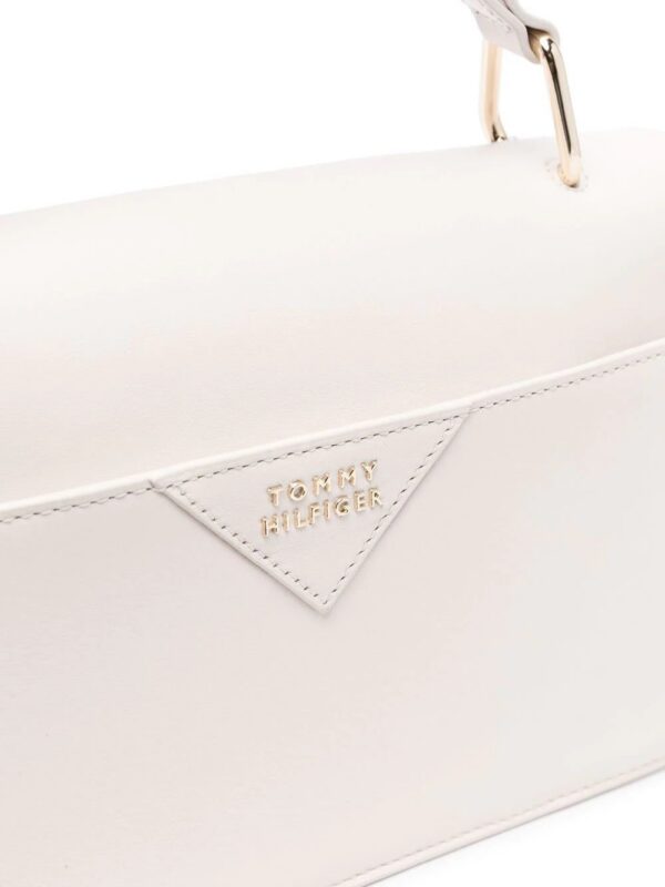 Tommy Hilfiger  fold over logo clasp tote bag