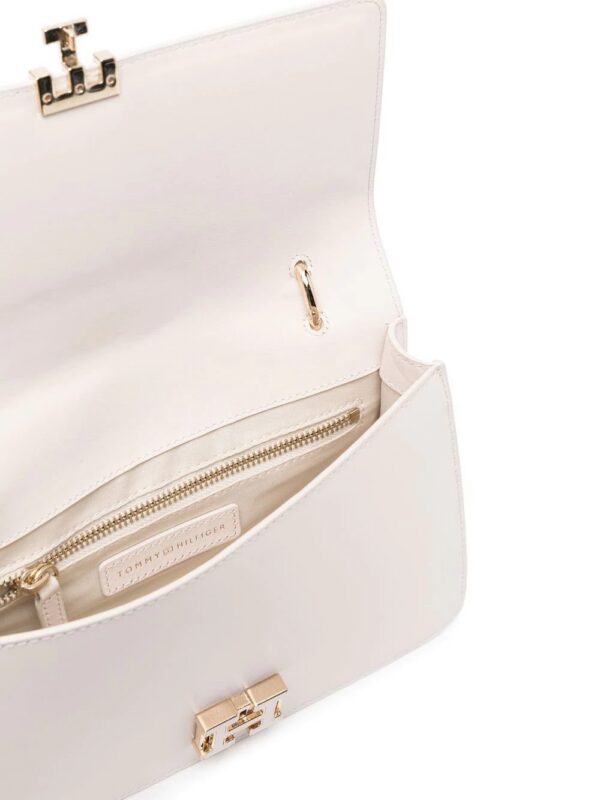 Tommy Hilfiger  fold over logo clasp tote bag