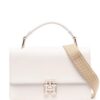 Tommy Hilfiger  fold over logo clasp tote bag