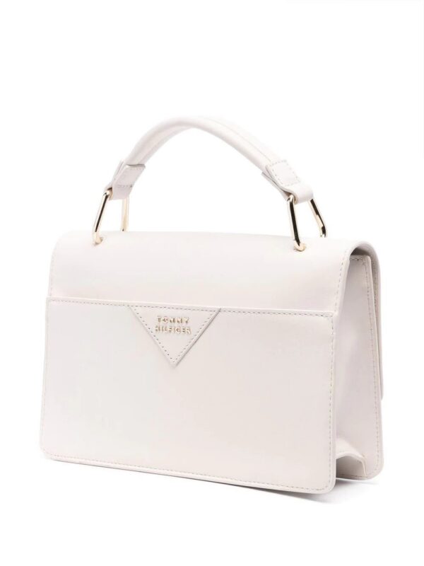 Tommy Hilfiger  fold over logo clasp tote bag