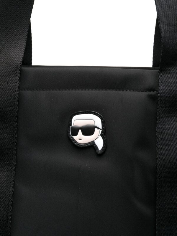 19617344_50831224_1000.jpg Karl Lagerfeld Ikonik zip-top tote bag