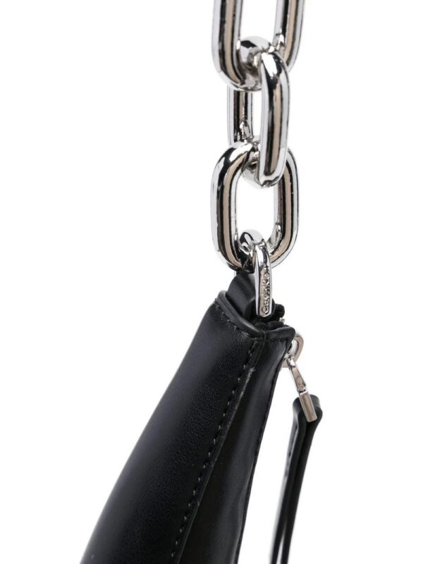 19618046_44188820_1000.jpg Calvin Klein ruched chain-link shoulder bag