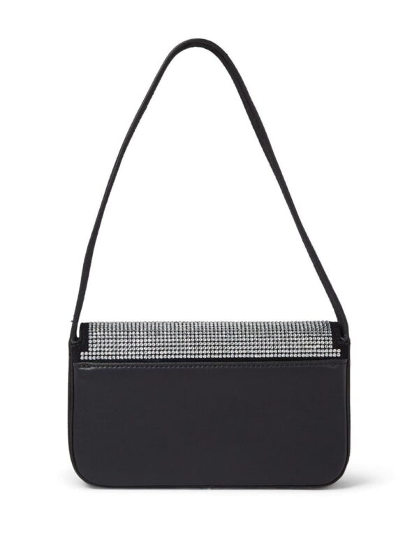 19618376_45166198_1000.jpg Karl Lagerfeld IKON K small Flap crystal-embellished shoulder bag
