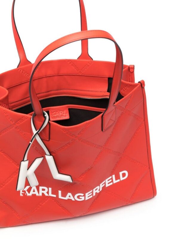 19619161_44149294_1000.jpg Karl Lagerfeld large K/Skuare embossed tote bag