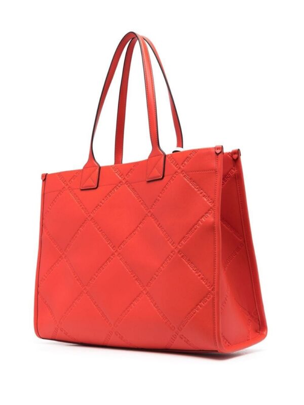 19619161_44149298_1000.jpg Karl Lagerfeld large K/Skuare embossed tote bag