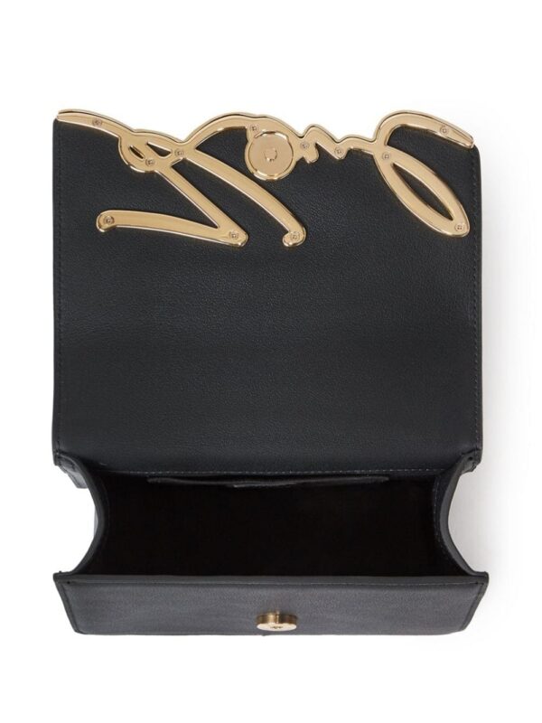 19619240_51138733_1000.jpg Karl Lagerfeld Signature leather shoulder bag