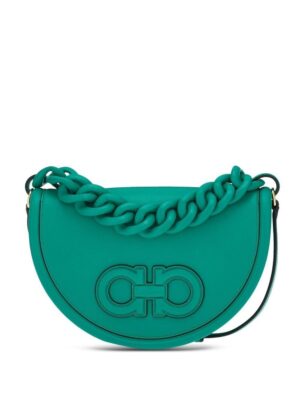 19628661_43933167_1000.jpg Ferragamo Aura logo patch shoulder bag