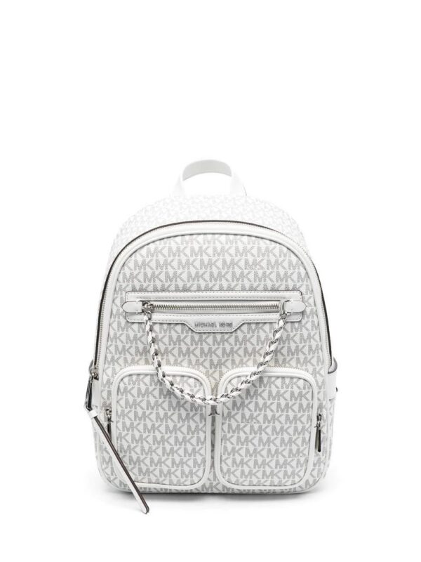 19653508_43995921_1000.jpg Michael Michael Kors monogram-pattern pouch-pocket backpack