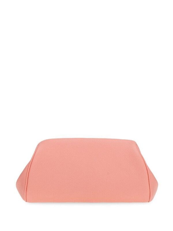 19662642_44127172_1000.jpg Ferragamo Gancini-plaque leather clutch bag