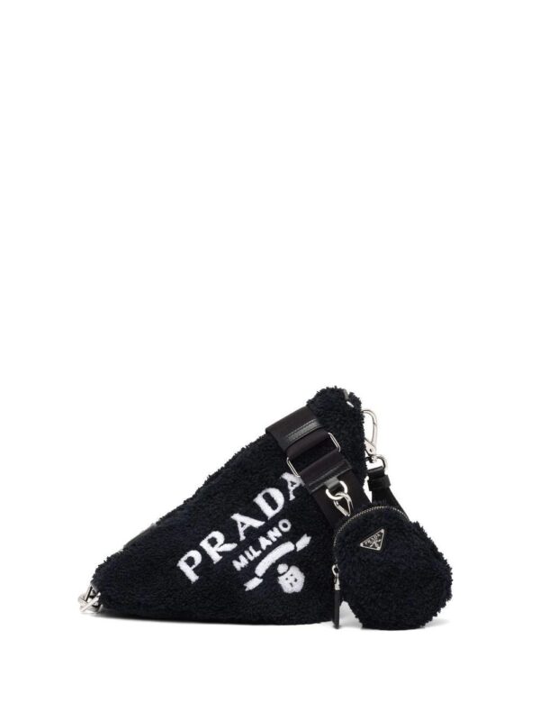 19662692_43934219_1000.jpg Prada Triangle terry-cloth shoulder bag
