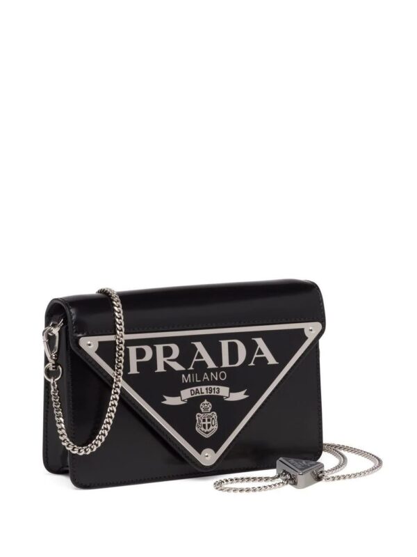 19662766_43908431_1000.jpg Prada Triangle-plaque brushed leather shoulder bag